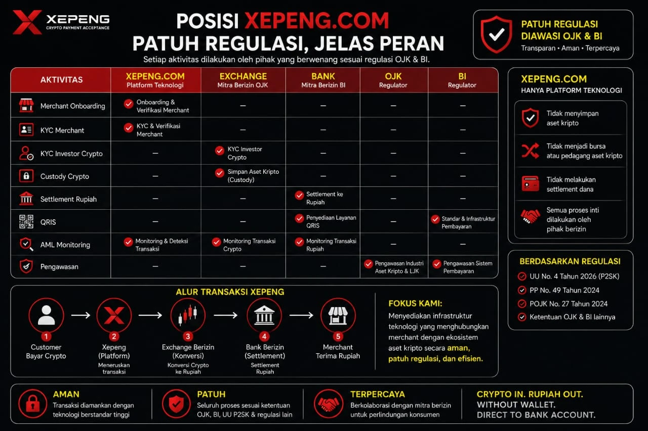 Xepeng Regulatory Compliance Diagram